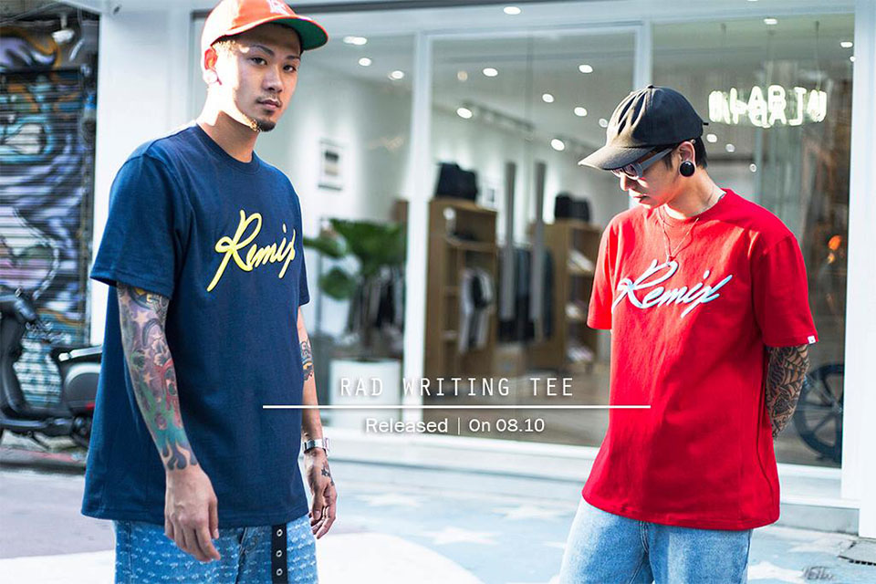 Remix 16 SS Rad Writing Tee (1)