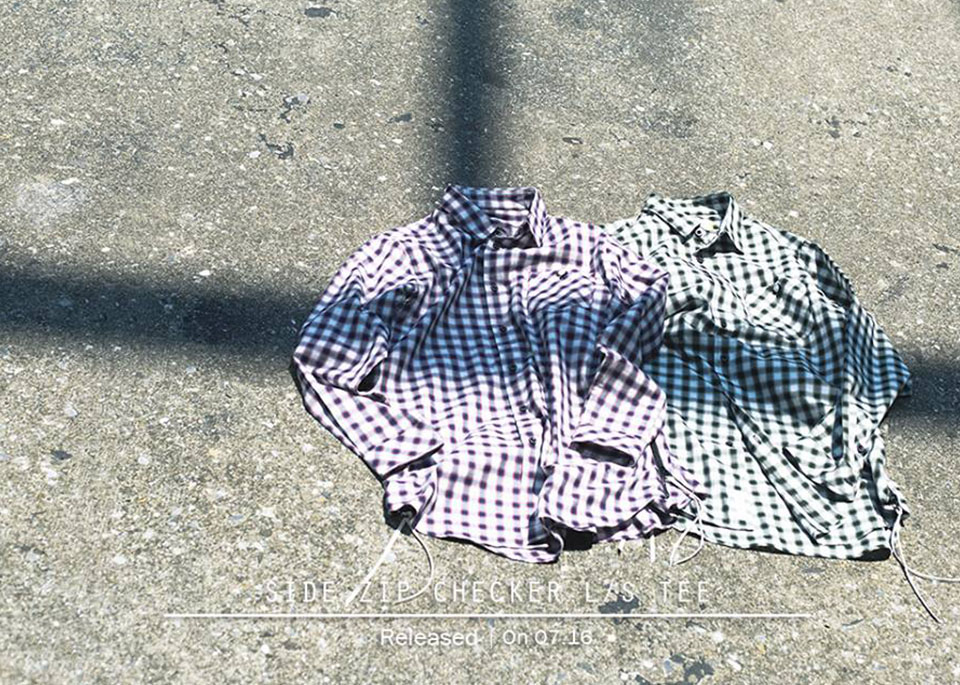Remix 16 SS Side Zip Checker LS Shirt (1)