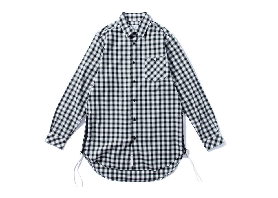 Remix 16 SS Side Zip Checker LS Shirt (11)