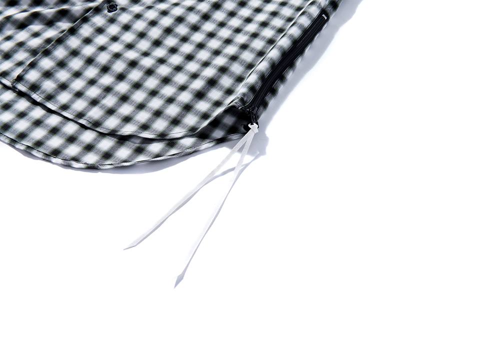 Remix 16 SS Side Zip Checker LS Shirt (17)