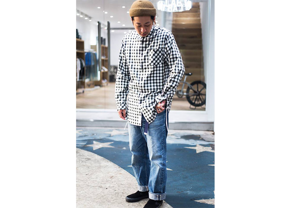 Remix 16 SS Side Zip Checker LS Shirt (2)