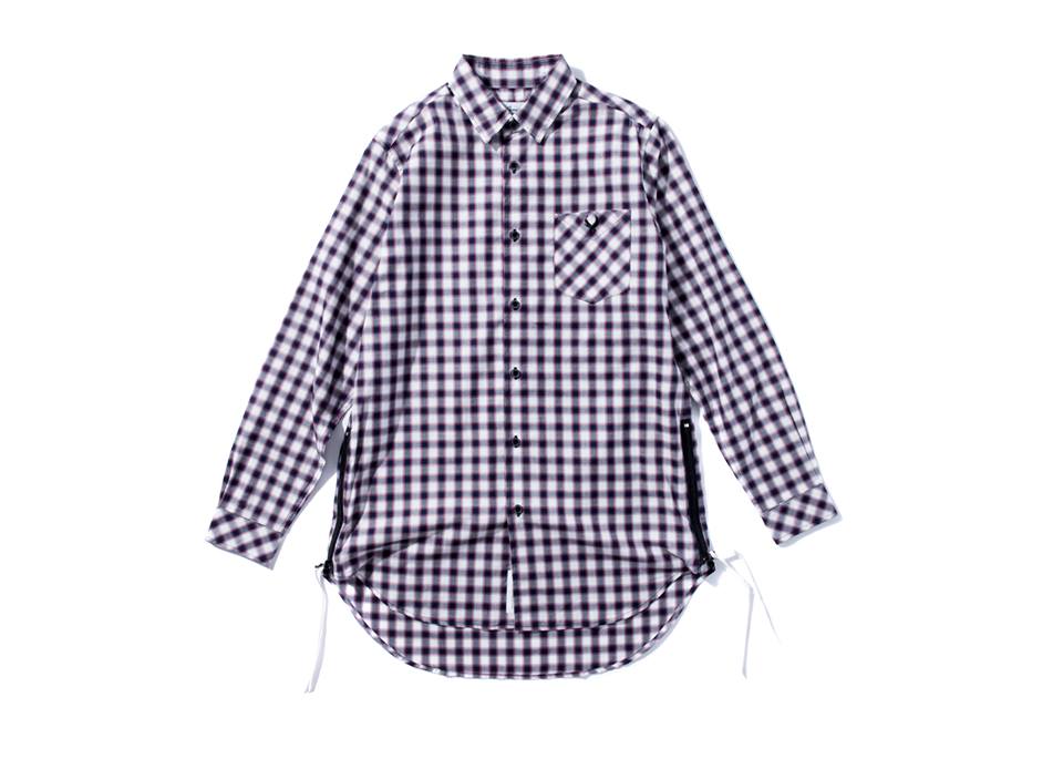 Remix 16 SS Side Zip Checker LS Shirt (3)