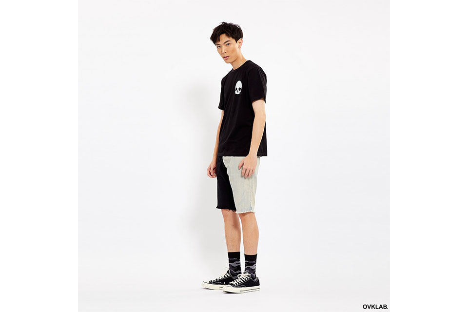 OVKLAB 17 SS Skull Logo Tee (1)