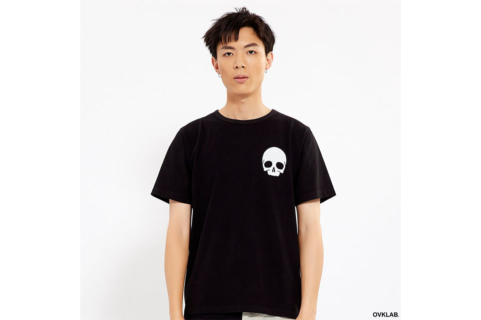 OVKLAB 17 SS Skull Logo Tee (2)