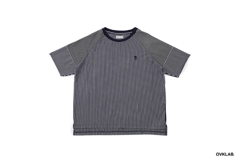 OVKLAB 17 SS Striped Patchwork Oversize Tee (4)