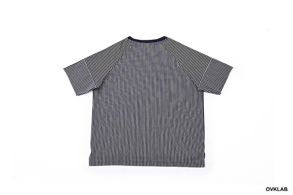 OVKLAB 17 SS Striped Patchwork Oversize Tee (5)