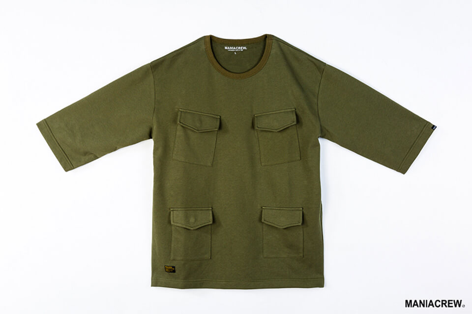 MANIA 17 AW Military Pocket Tee (1)