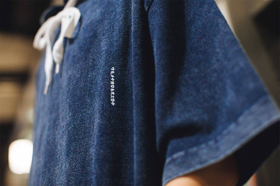 NEXTMOBRIOT 17 Special Washed Denim OVS Hoodie Tee (4)