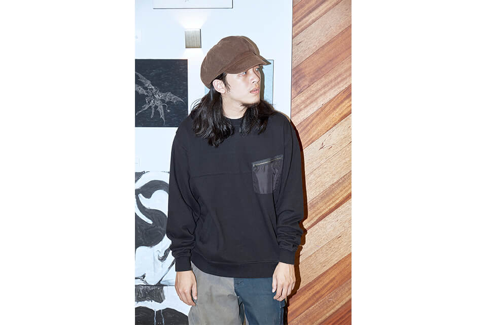 OVKLAB 17 AW Military Pocket Sweatshirt (1)