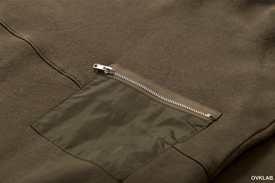 OVKLAB 17 AW Military Pocket Sweatshirt (9)