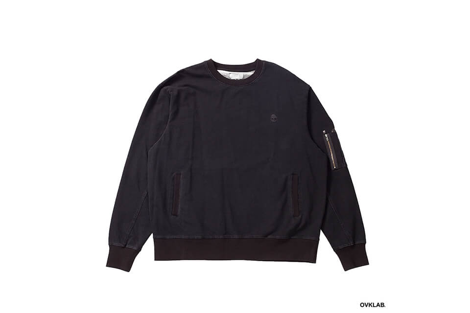 OVKLAB 17 AW Oversize Denim Sweatshirt (7)