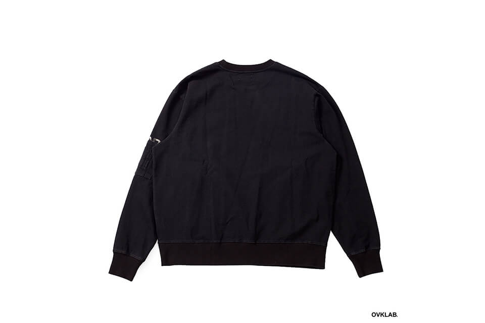OVKLAB 17 AW Oversize Denim Sweatshirt (8)