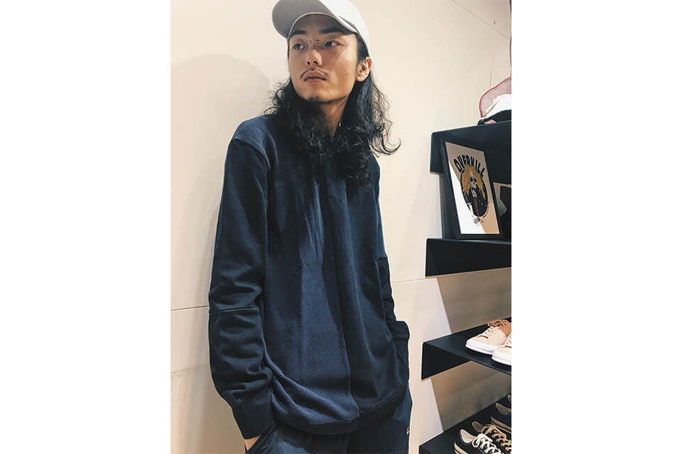 OVKLAB 17 AW Two Tone Patch Sweatshirt (1)