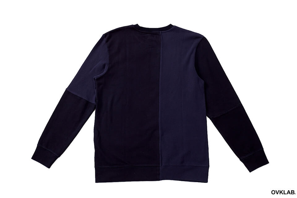 OVKLAB 17 AW Two Tone Patch Sweatshirt (3)