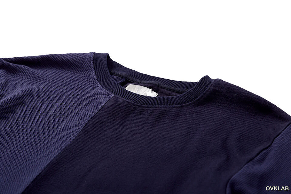 OVKLAB 17 AW Two Tone Patch Sweatshirt (4)