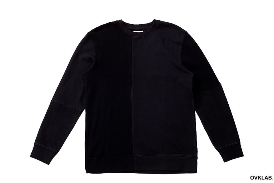 OVKLAB 17 AW Two Tone Patch Sweatshirt (7)