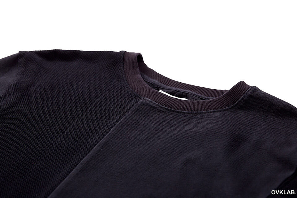 OVKLAB 17 AW Two Tone Patch Sweatshirt (9)