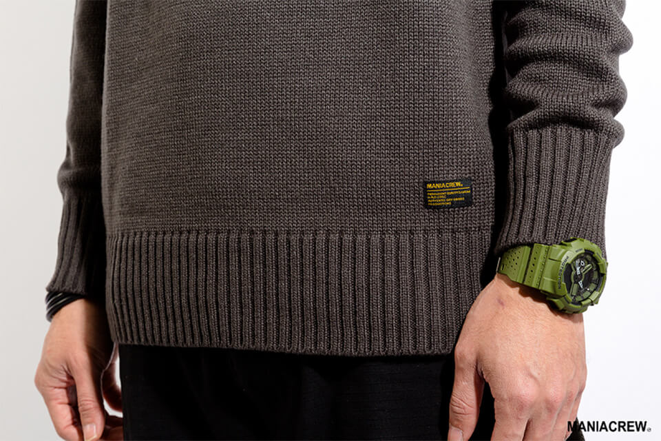 MANIA 17 AW Basic Sweater (2)