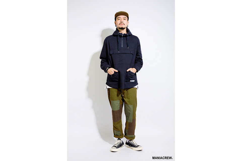 MANIA 17 AW Neck Zip Pullover (1)