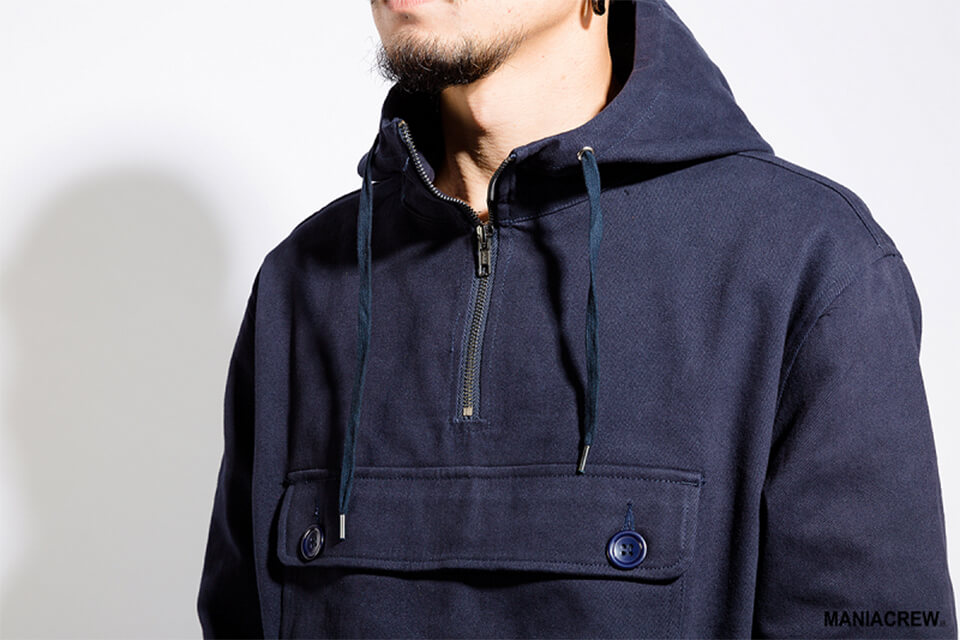MANIA 17 AW Neck Zip Pullover (3)