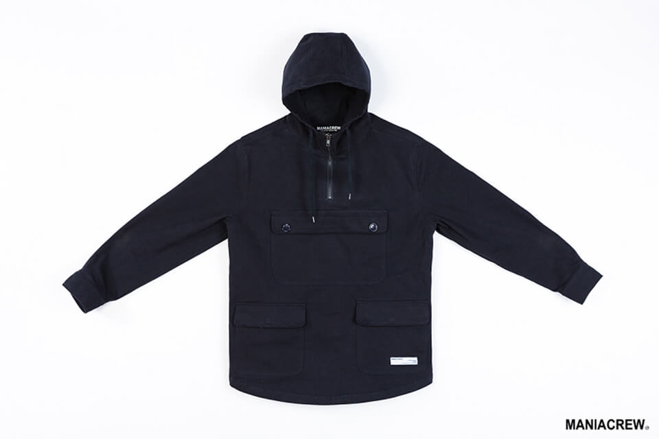 MANIA 17 AW Neck Zip Pullover (8)
