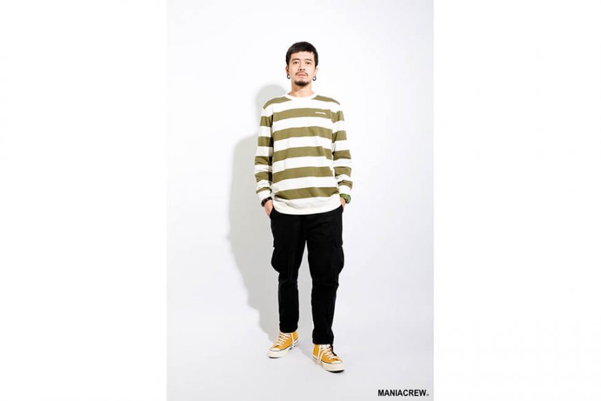 MANIA 17 AW Wide Stripe Sweatshirt (10)