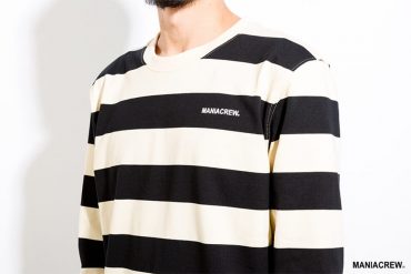 MANIA 17 AW Wide Stripe Sweatshirt (3)