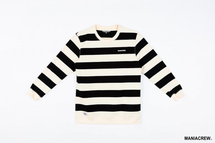 MANIA 17 AW Wide Stripe Sweatshirt (8)