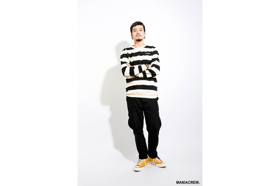 MANIA 17 AW Wide Stripe Sweatshirt (9)