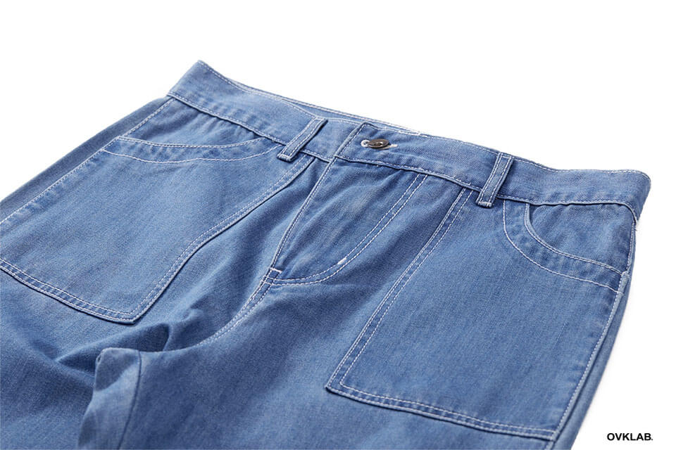 OVKLAB 17 AW Denim Army Trousers (14)