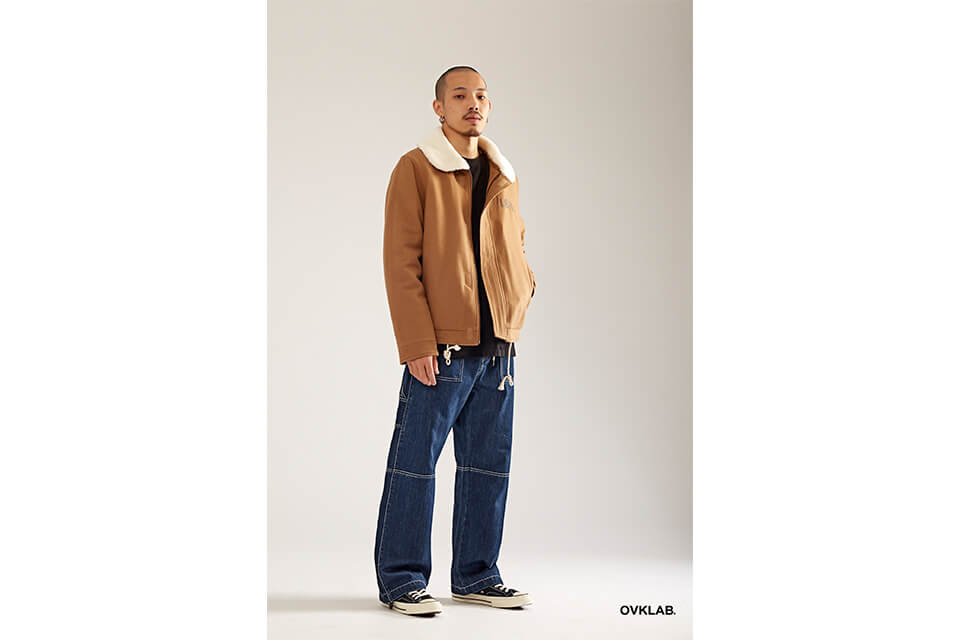 OVKLAB 17 AW Denim Army Trousers (2)