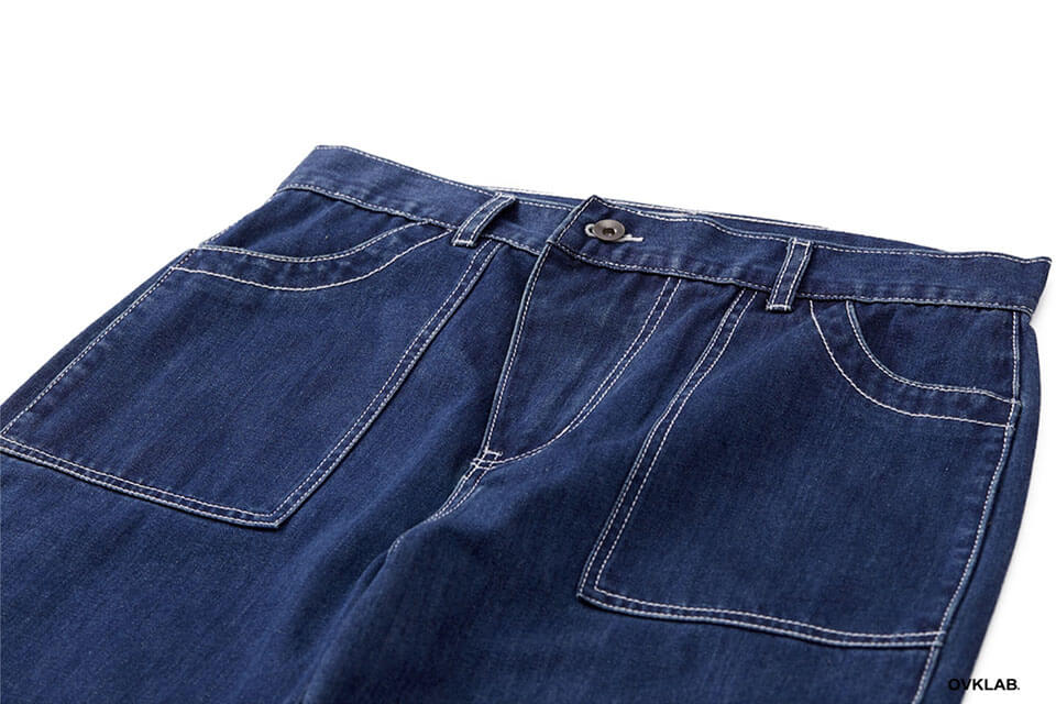 OVKLAB 17 AW Denim Army Trousers (7)