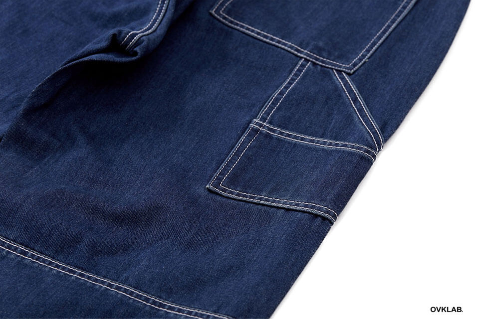 OVKLAB 17 AW Denim Army Trousers (9)