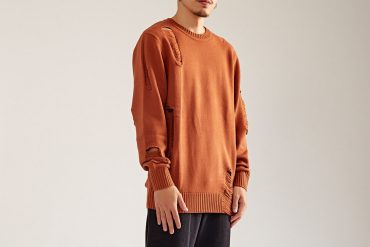 OVKLAB 17 AW Destroyed Knit Sweater (1)