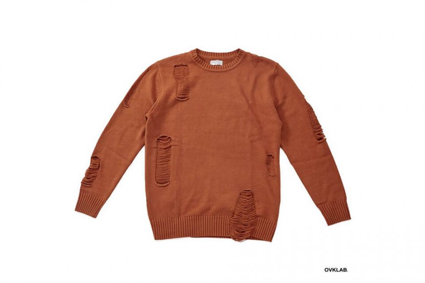 OVKLAB 17 AW Destroyed Knit Sweater (4)