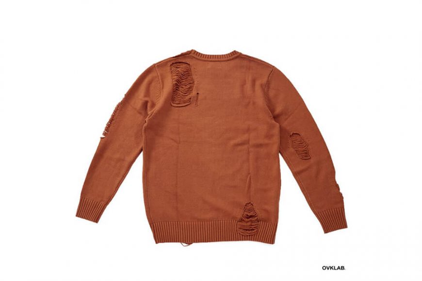 OVKLAB 17 AW Destroyed Knit Sweater (5)