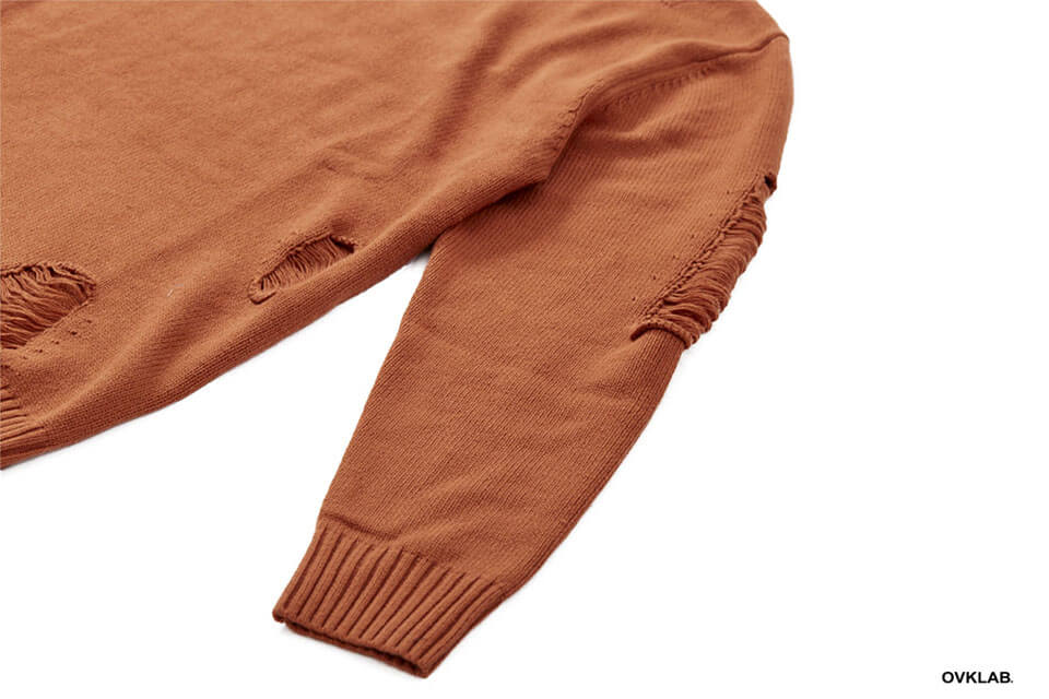 OVKLAB 17 AW Destroyed Knit Sweater (6)
