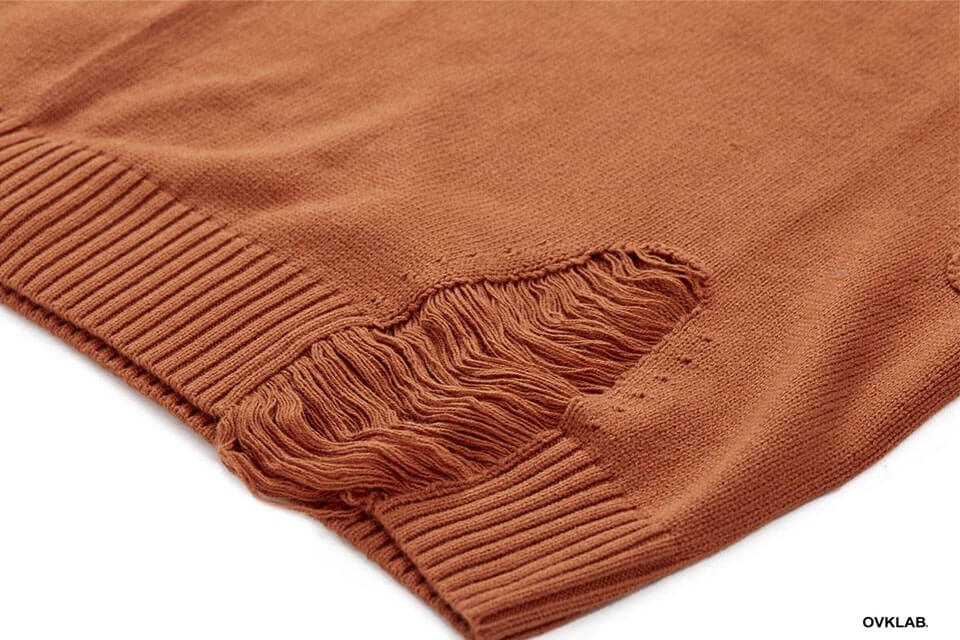 OVKLAB 17 AW Destroyed Knit Sweater (8)