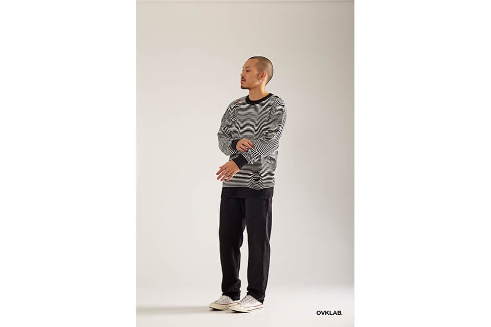 OVKLAB 17 AW Destroyed Knit Sweater (9)