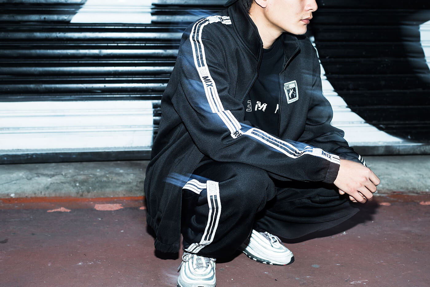 REMIX 17 AW Streakloop Track Suits (1)