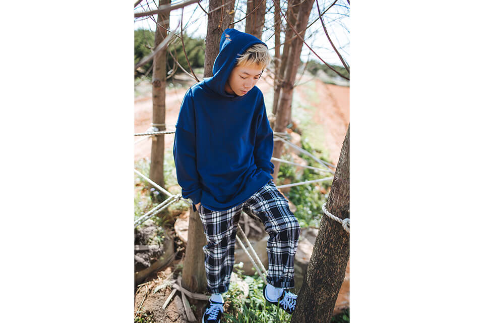 NEXTMOBRIOT 17 FW Double Layered Logo Hoodie (1)