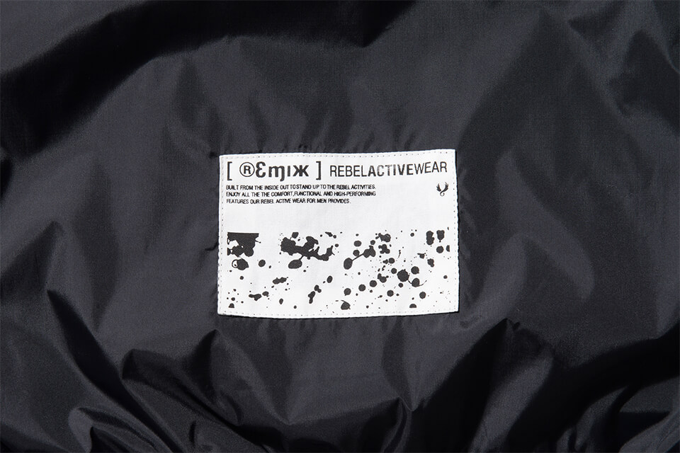 REMIX 17 AW R.A.W Nylon Crewneck (5)