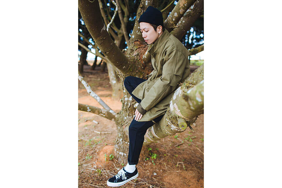 NEXTMOBRIOT 17 FW JP Logo Haori M-51 Coat (1)
