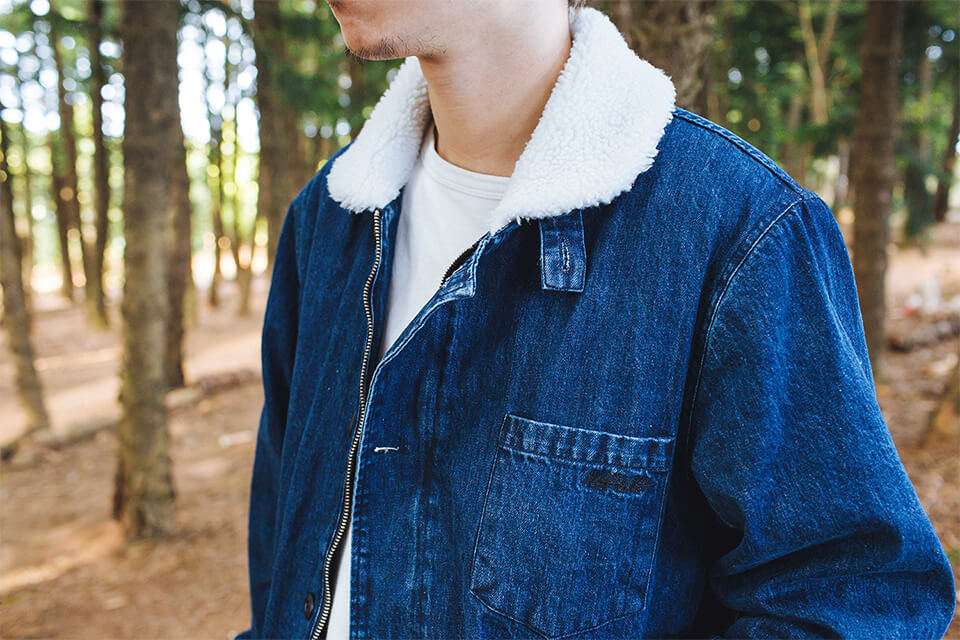 NEXTMOBRIOT 17 FW Woolneck Denim Jacket (5)
