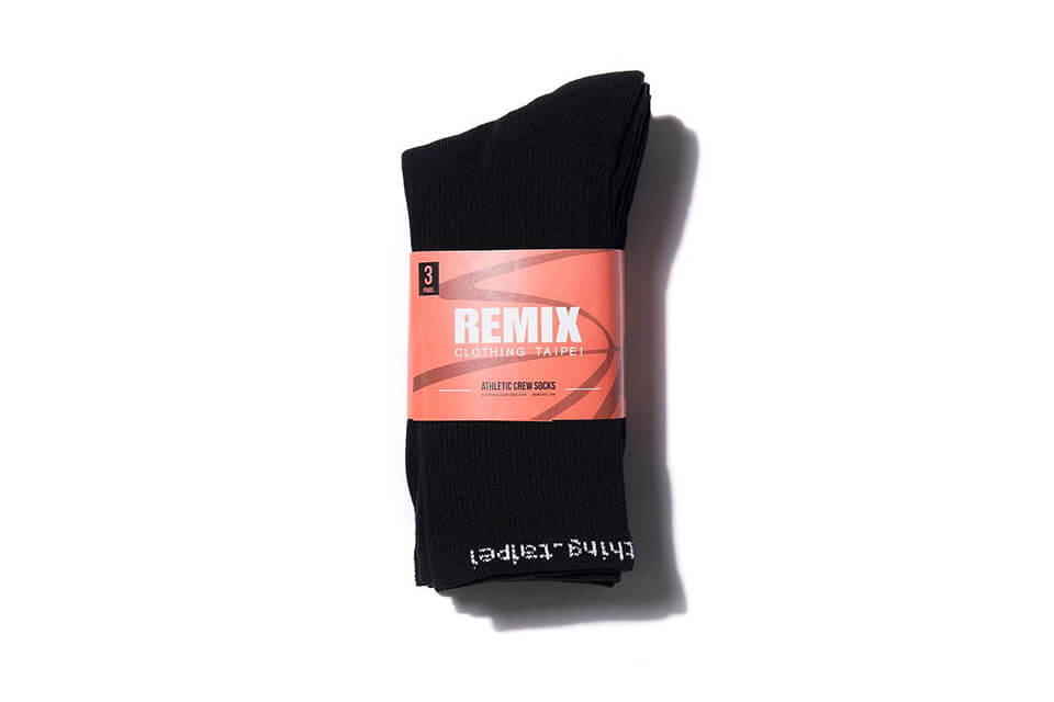 REMIX 17 AW Athletic Crew Socks 3-Pack (2)