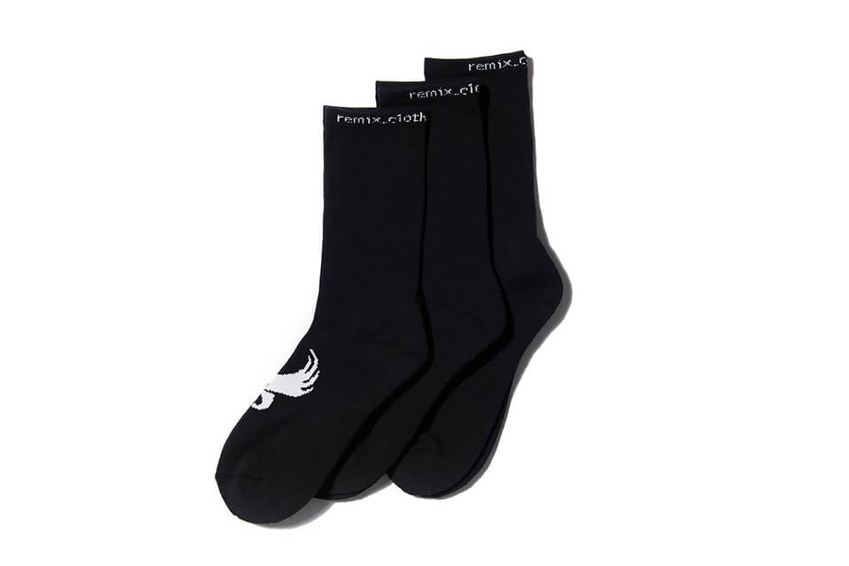 REMIX 17 AW Athletic Crew Socks 3-Pack (3)