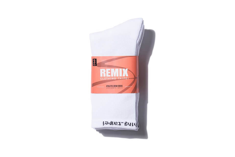 REMIX 17 AW Athletic Crew Socks 3-Pack (6)