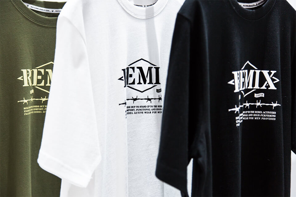 REMIX 17 AW Barbed Tee (1)