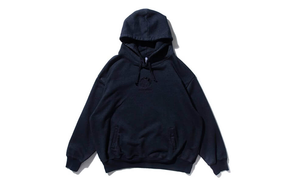 REMIX 17 AW Ring Logo 1Tone Hoody (2)