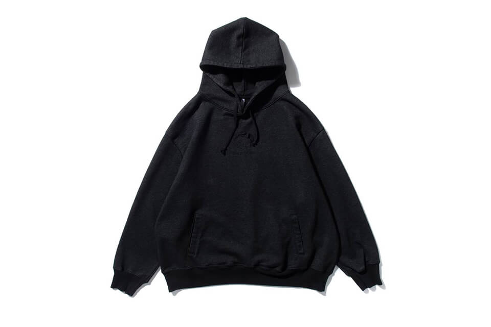 REMIX 17 AW Ring Logo 1Tone Hoody (8)